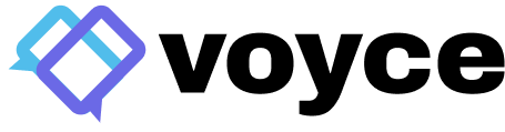Voyce's logo.