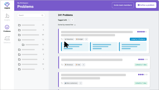 An animated visualization of some of the functionality in Voyce.