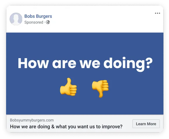 A mock of a social media post.