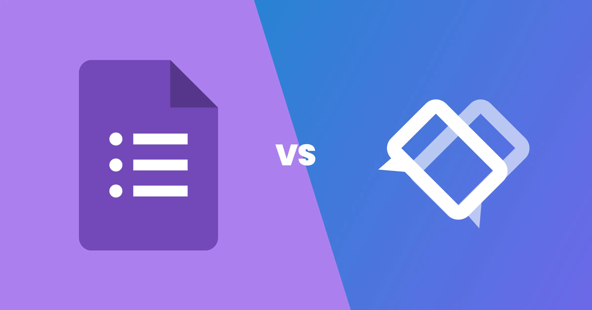 Voyce is a simple, fast, and uncluttered alternative to Google Forms.