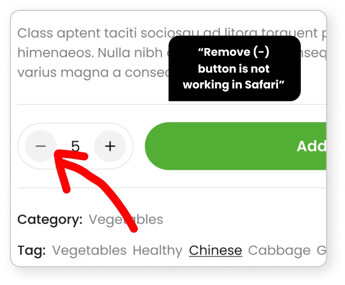 A mock-up showing how to use Voyce Image Scribble for QA testing.