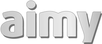 Aimy logo.